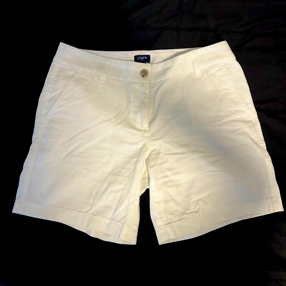 JCREW White Short Size 4